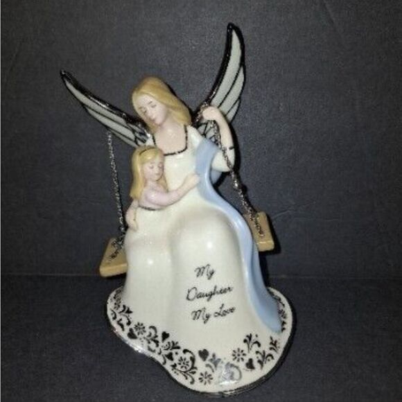 BRAND NEW MY DAUGHTER MY LOVE 2004 HEIRLOOM BRADFORD EXCHANGE PORCELAIN - Picture 16 of 16